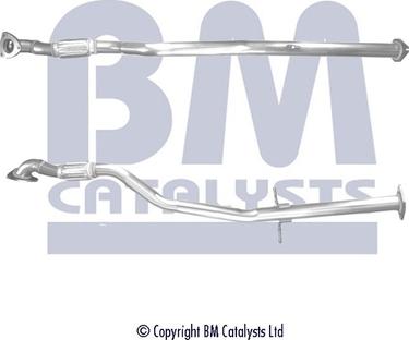 BM Catalysts BM50495 - Труба вихлопного газу autocars.com.ua