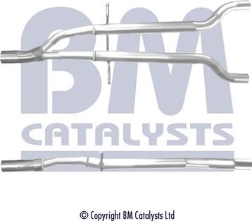 BM Catalysts BM50499 - Труба вихлопного газу autocars.com.ua