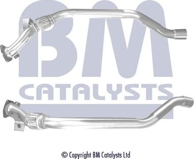 BM Catalysts BM50502 - Труба вихлопного газу autocars.com.ua