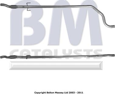 BM Catalysts BM50504 - Труба выхлопного газа autodnr.net