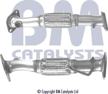 BM Catalysts BM50505 - Труба вихлопного газу autocars.com.ua