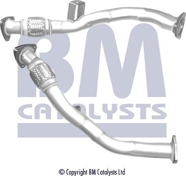 BM Catalysts BM50511 - Труба вихлопного газу autocars.com.ua