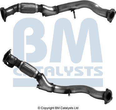 BM Catalysts BM50512 - Труба вихлопного газу autocars.com.ua