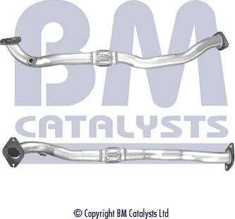 BM Catalysts BM50523 - Труба вихлопного газу autocars.com.ua