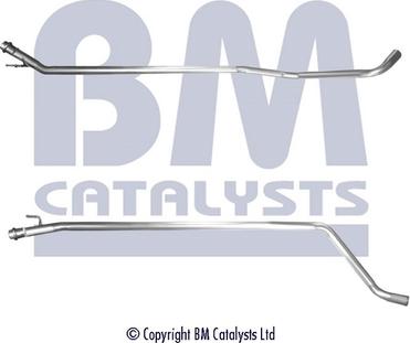 BM Catalysts BM50527 - Труба вихлопного газу autocars.com.ua
