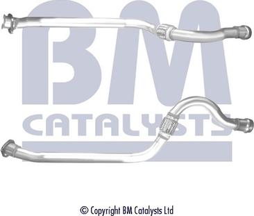 BM Catalysts BM50529 - Труба вихлопного газу autocars.com.ua