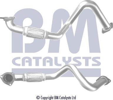 BM Catalysts BM50537 - Труба вихлопного газу autocars.com.ua