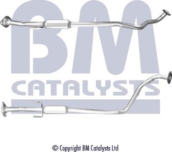 BM Catalysts BM50580 - Труба вихлопного газу autocars.com.ua