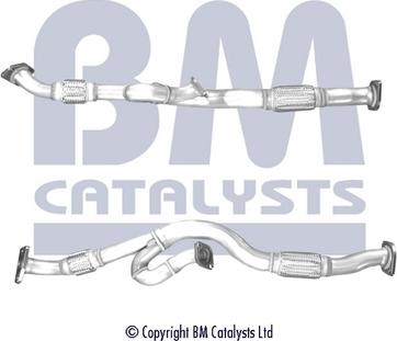 BM Catalysts BM50596 - Труба выхлопного газа avtokuzovplus.com.ua