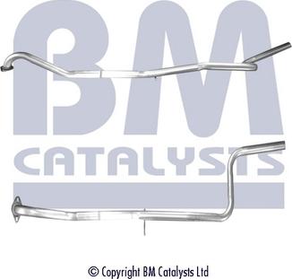 BM Catalysts BM50597 - Труба вихлопного газу autocars.com.ua