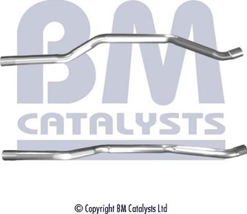BM Catalysts BM50598 - Труба вихлопного газу autocars.com.ua