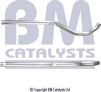 BM Catalysts BM50599 - Труба вихлопного газу autocars.com.ua