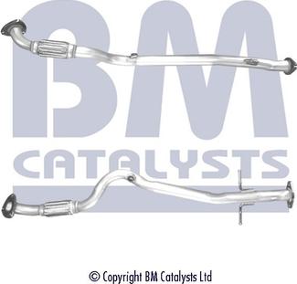 BM Catalysts BM50602 - Труба вихлопного газу autocars.com.ua