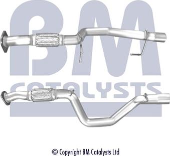 BM Catalysts BM50603 - Труба вихлопного газу autocars.com.ua
