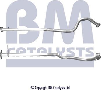 BM Catalysts BM50605 - Труба вихлопного газу autocars.com.ua