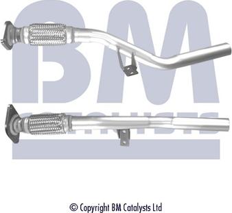 BM Catalysts BM50606 - Труба вихлопного газу autocars.com.ua