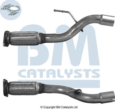 BM Catalysts BM50608 - Труба вихлопного газу autocars.com.ua