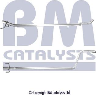 BM Catalysts BM50609 - Труба вихлопного газу autocars.com.ua