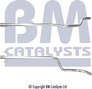 BM Catalysts BM50616 - Труба выхлопного газа avtokuzovplus.com.ua