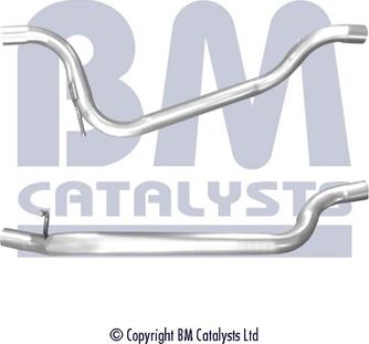 BM Catalysts BM50662 - Труба вихлопного газу autocars.com.ua