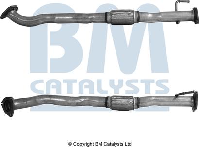 BM Catalysts BM50706 - Труба выхлопного газа avtokuzovplus.com.ua
