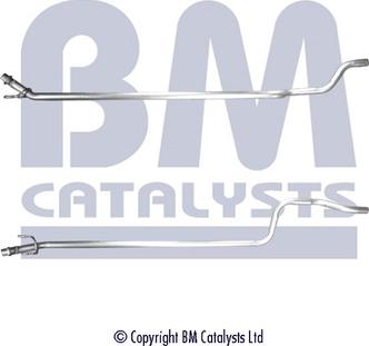 BM Catalysts BM50736 - Труба вихлопного газу autocars.com.ua