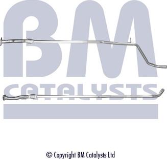 BM Catalysts BM50739 - Труба выхлопного газа avtokuzovplus.com.ua