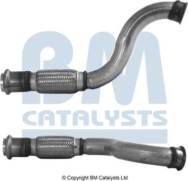 BM Catalysts BM50745 - Труба вихлопного газу autocars.com.ua