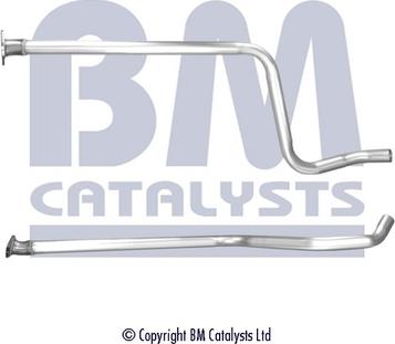 BM Catalysts BM50758 - Труба выхлопного газа avtokuzovplus.com.ua