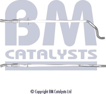 BM Catalysts BM50760 - Труба вихлопного газу autocars.com.ua