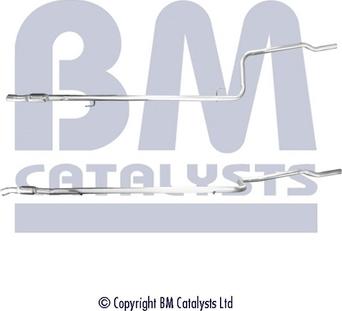 BM Catalysts BM50772 - Труба вихлопного газу autocars.com.ua