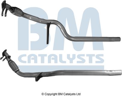 BM Catalysts BM50786 - Труба вихлопного газу autocars.com.ua