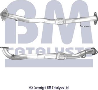 BM Catalysts BM50804 - Труба вихлопного газу autocars.com.ua