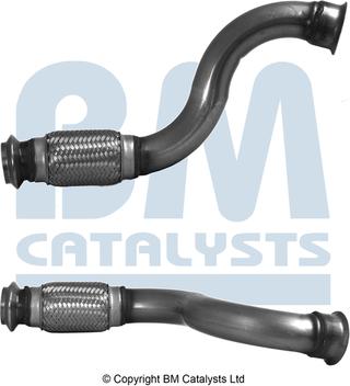 BM Catalysts BM50808 - Труба вихлопного газу autocars.com.ua