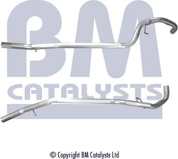 BM Catalysts BM50912 - Труба вихлопного газу autocars.com.ua