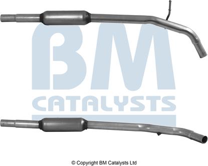 BM Catalysts BM51000 - Труба вихлопного газу autocars.com.ua