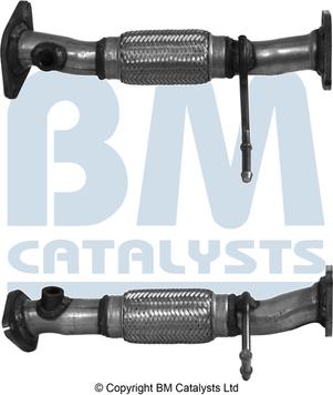 BM Catalysts BM51070 - Труба выхлопного газа avtokuzovplus.com.ua