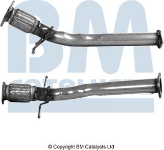 BM Catalysts BM51136 - Труба вихлопного газу autocars.com.ua