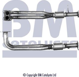 BM Catalysts BM70035 - Труба вихлопного газу autocars.com.ua