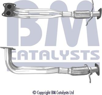 BM Catalysts BM70049 - Труба вихлопного газу autocars.com.ua