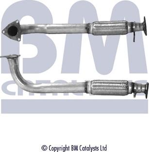 BM Catalysts BM70064 - Труба вихлопного газу autocars.com.ua