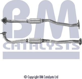 BM Catalysts BM70091 - Труба вихлопного газу autocars.com.ua