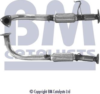 BM Catalysts BM70099 - Труба вихлопного газу autocars.com.ua