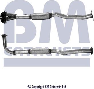 BM Catalysts BM70135 - Труба вихлопного газу autocars.com.ua