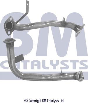 BM Catalysts BM70155 - Труба вихлопного газу autocars.com.ua