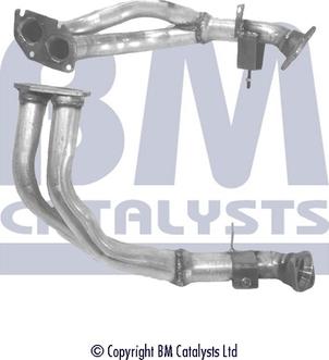 BM Catalysts BM70166 - Труба вихлопного газу autocars.com.ua