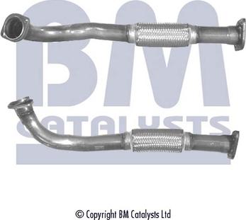 BM Catalysts BM70229 - Труба вихлопного газу autocars.com.ua