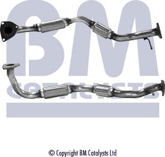 BM Catalysts BM70231 - Труба вихлопного газу autocars.com.ua