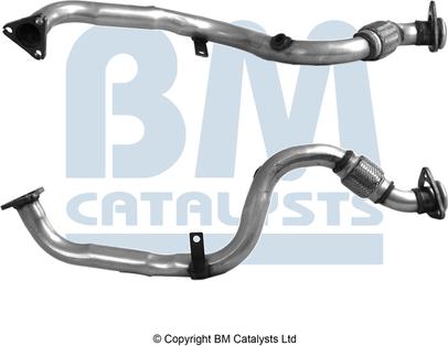 BM Catalysts BM70263 - Труба вихлопного газу autocars.com.ua