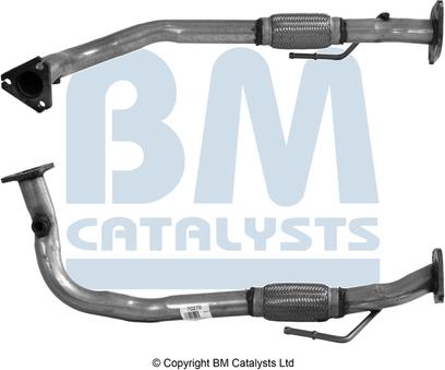 BM Catalysts BM70279 - Труба вихлопного газу autocars.com.ua